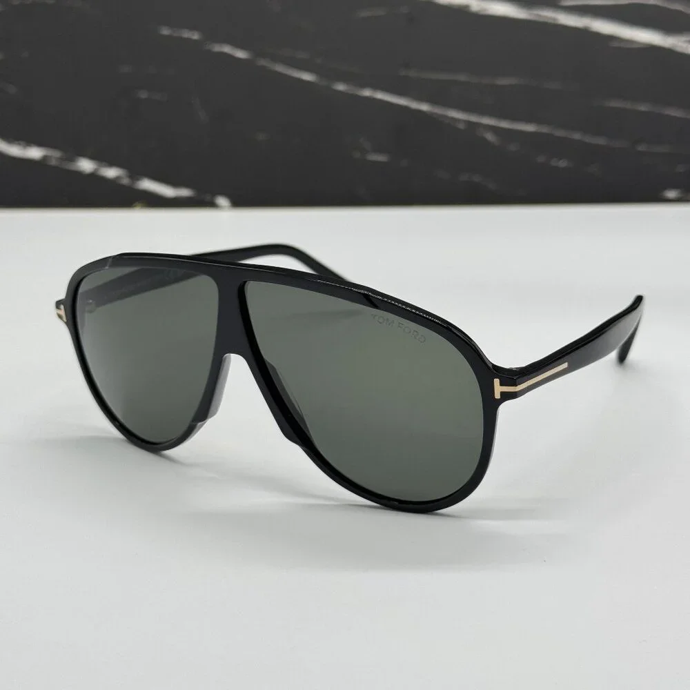 NEW TOM FORD VLADIMIR TF1211 01N BLACK MEN SUNGLASSES FT1211 01N